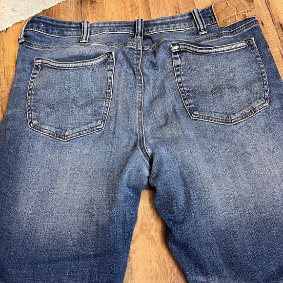 American Eagle Men’s Jeans 38 x 32 Ne(x)t Level Airflex Straight Leg Western - Picture 4 of 6